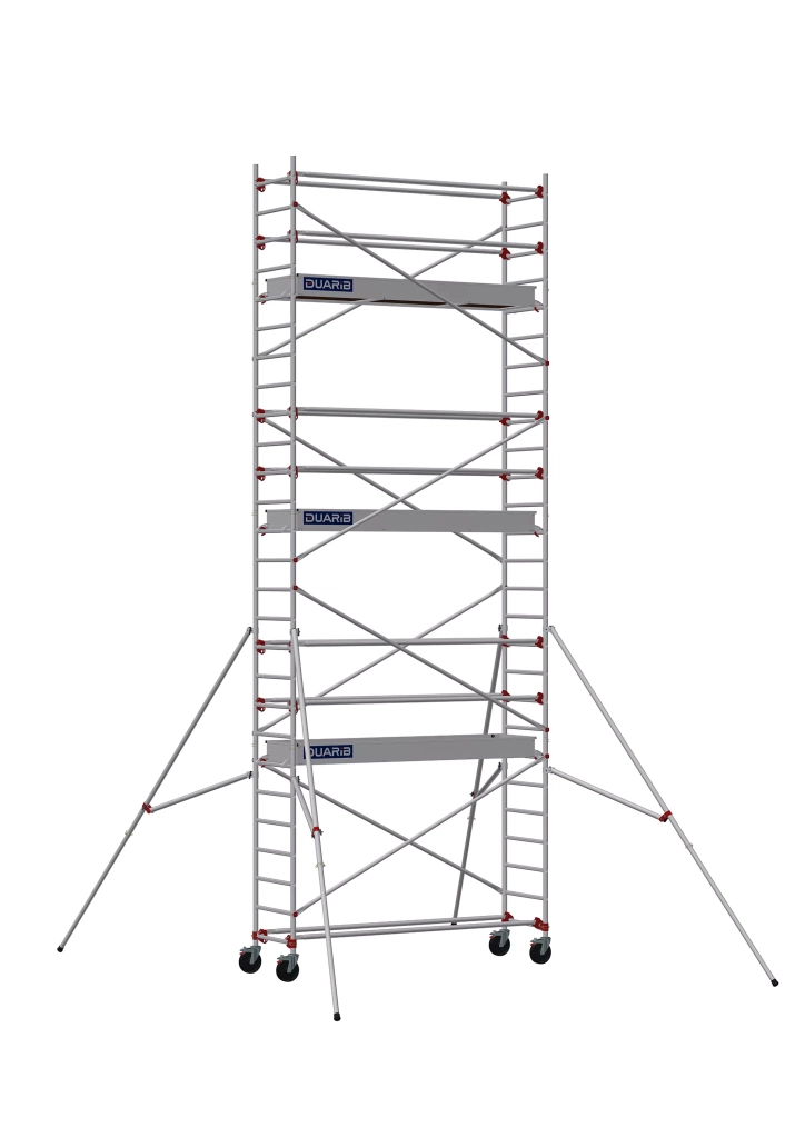 Echafaudage roulant Altitude Alu 255 Base Standard hauteur plancher 5m90